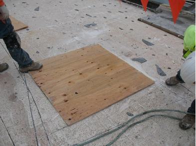 Plywood cover board